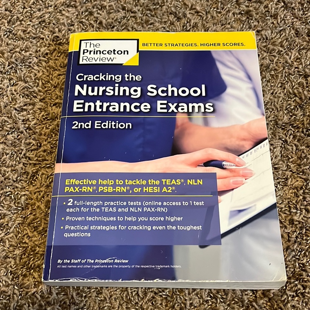 The Princeton Review 2nd Edition Cracking Nursing School Entrance Exams